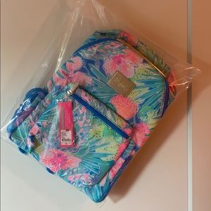 Lilly Pulitzer Bahia Bacpack Multi Swizzle In